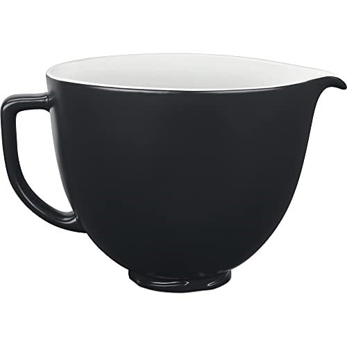 Kitchenaid Seramik Kase Aksesuarı 4,8 L 5KSM2CB5 Mat Siyah-BM