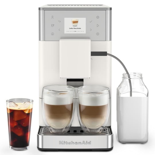 Kitchenaid Tam Otomatik Espresso Makinesi Kf3 Buzlu Kahve Özellikli - Porcelain White