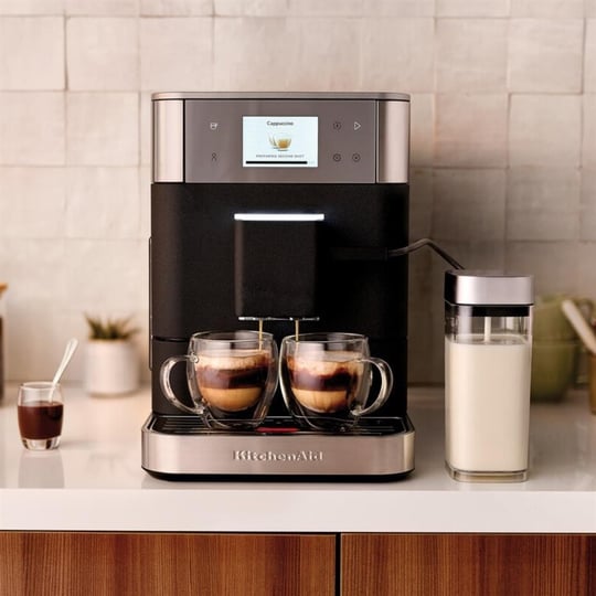 Kitchenaid Tam Otomatik Espresso Makinesi Kf7 - 5kes8557 Cast Iron Black