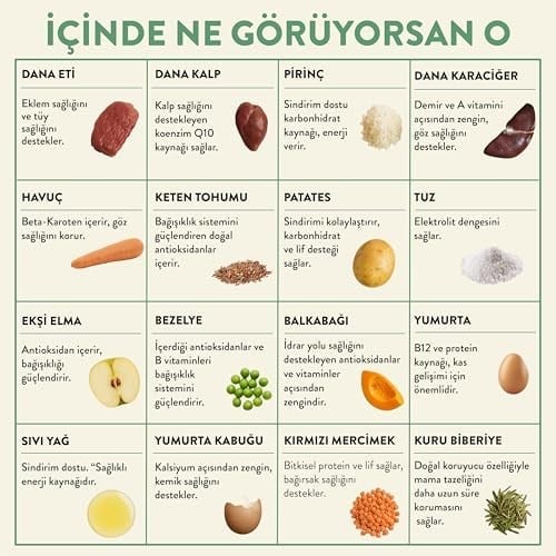 Kito Fresh Dana Etli Köpek Yemeği%100 Taze İçerikli Mama 250 gr (4 paketi)