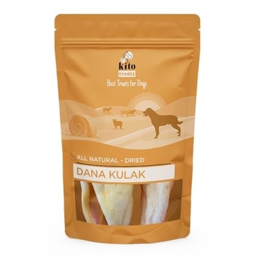 Kito Kurutulmuş Dana Kulak Çiğnemelik Köpek Ödül Maması%100 Doğal, Glutensiz, Organik 100 gr (Dog Treat)