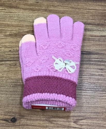 Kitti 9-15 Yaş Kız Çocuk Örme Eldiven K24240-01