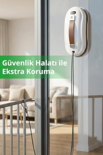 Kiwi KWC-7131 Pencere Temizleme Robotu | Otomatik Emiş & Çift Mop & Uzaktan Kumanda
