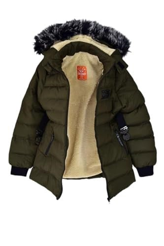 Kız Çocuk Kapüşonlu Kaban BGL-ST03449