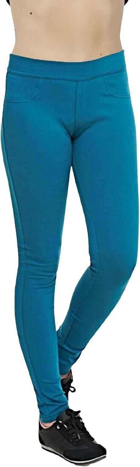 KIZ ÇOCUK PAMUKLU NORMAL BEL JEAN PANTOLON LİKRALI RENKLİ TAYT - 354-1