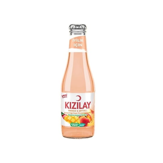 Kızılay Şeftali Mango Aromalı Maden Suyu 6x200 ml