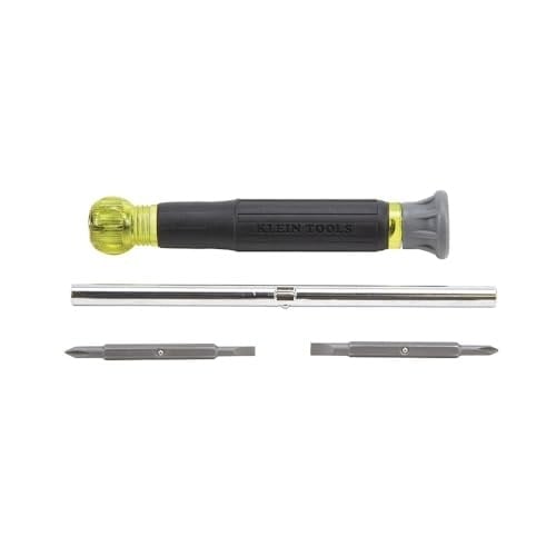 KLEIN TOOLS 4ü 1 arada elektronik tornavida, döner kapaklı, 32581, sarı/siyah