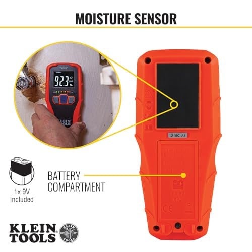 Klein Tools ET140 Malzeme Nem Ölçme Aleti Ölçüm Alanı Yapı Nemlendirme (Alan)%0 ila%100 vol Mes