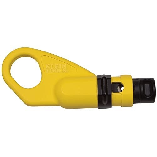 KLEIN TOOLS Koaksiyel kablo sıyırma aleti, 2 kademeli, radyal