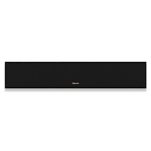 Klipsch R-30C Merkez Hoparlörü - Referans Serisi, 3.5 inç TCP Woofer, 1 inç Alüminyum LTS Tweeter, Maksimum Ses Basıncı Ve Net Diyaloglar İçin Tractrix Horn Teknolojisi, Siyah