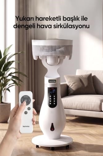 KMF130 İyonizerli 130W Soğuk Buharlı Vantilatör