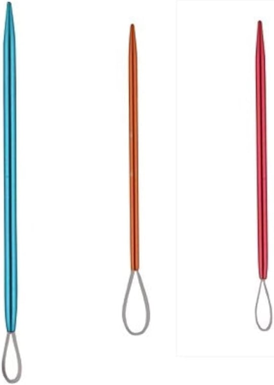 Knit Pro 2016 Yün İğnesi 3 Parçalı Set 2,25 2,75 ve 3,25 mm Kalınlık