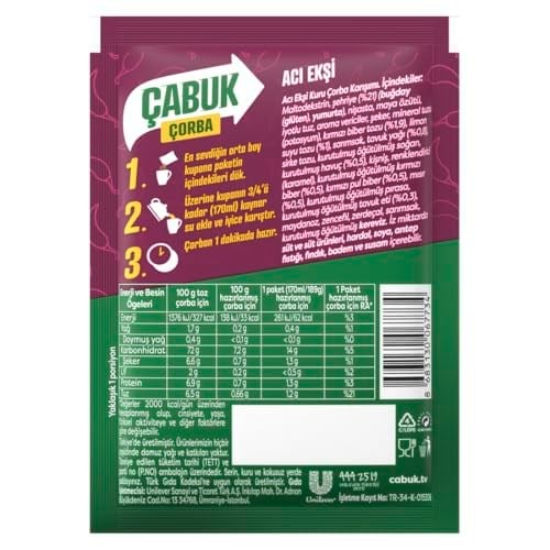 Knorr Acı Ekşi Çabuk Çorba