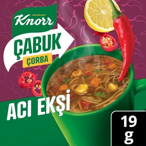 Knorr Acı Ekşi Çabuk Çorba