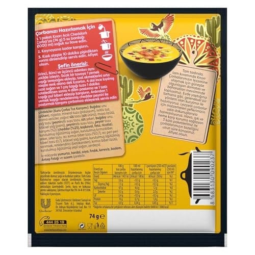 Knorr Acılı Cheddarlı Çorba 4 Kişilik 74g