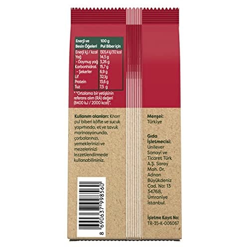 Knorr Baharat Serisi Pul Biber 65 g