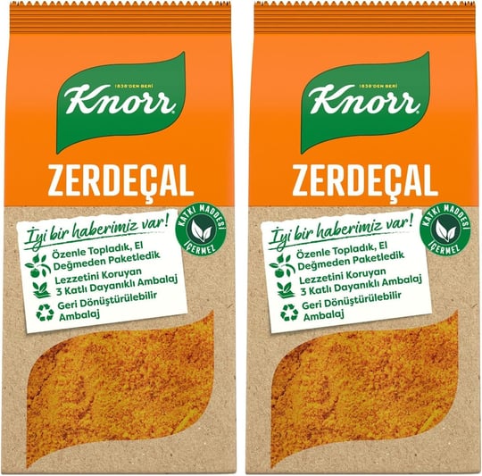 Knorr Baharat Serisi Toz Zerdeçal 60 Gr (2 paketi)