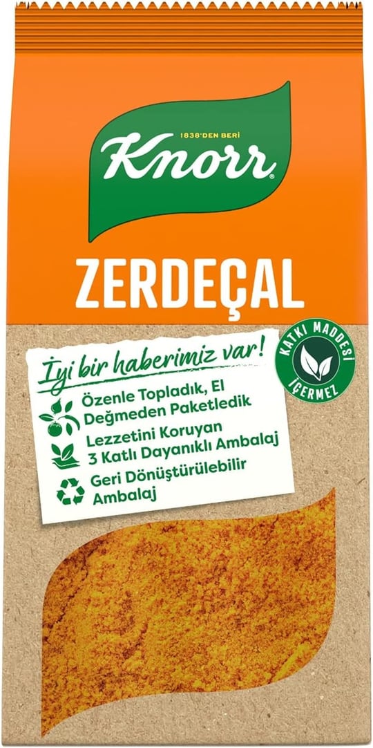 Knorr Baharat Serisi Toz Zerdeçal 60 Gr