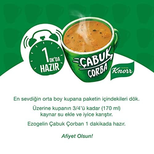 Knorr Çabuk Çorba Ezogelin 22 g