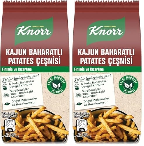 Knorr Kajun Patates Çeşnisi 60 gr (2 paketi)