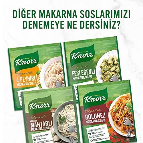 Knorr Makarna Sosu İtalyan Usulü Kremalı Mantarlı 52 g