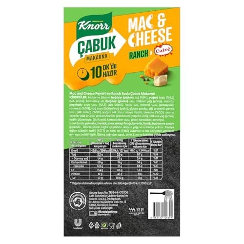 Knorr Ranch Mac & Cheese 12x212g