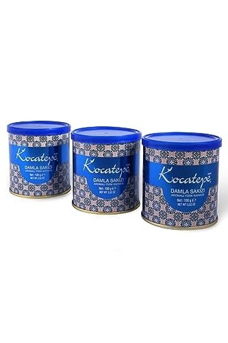 Kocatepe Damla Sakızlı Türk Kahvesi Teneke 100 gr 3lü Paket