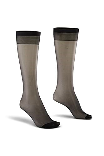 Koku Yapmayan Dizaltı İnce Gümüş Çorap -1