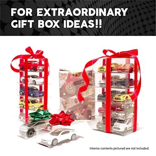 Koleksiyon 164 Koruyucu Kılıf Yarış Pisti Diorama Tasarımı Hot Wheels ve Matchbox Koleksiyoncuları için 20li Koruyucu Kılıf EWC854030XX20