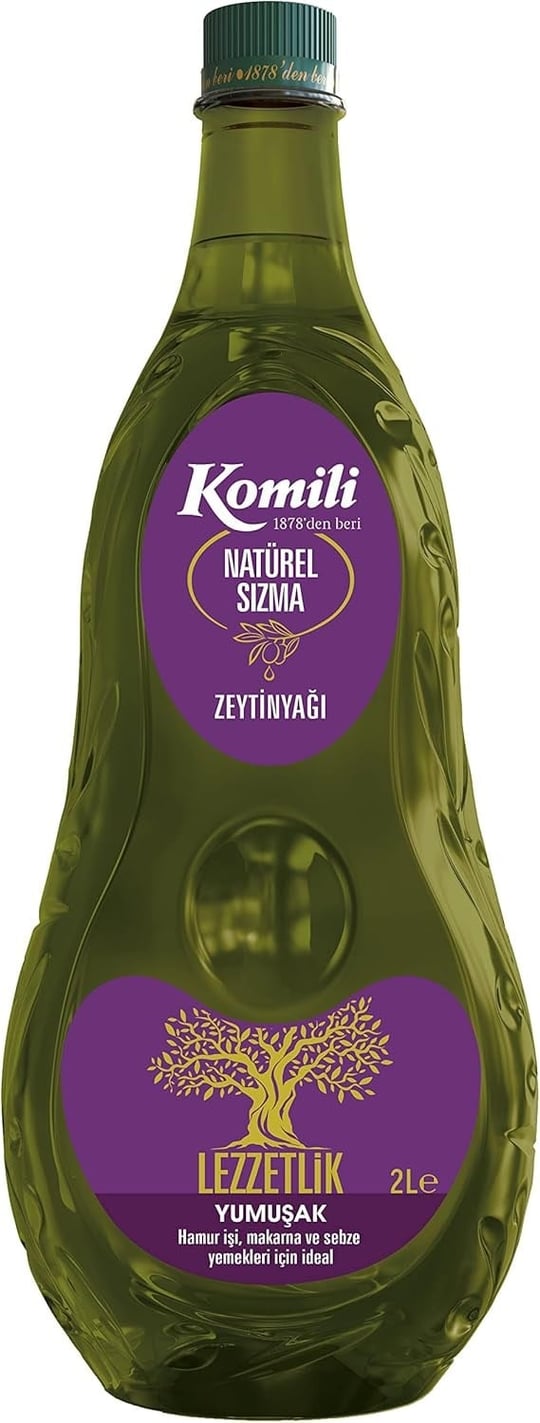 Komili Ege Sızması 2 Lt Natürel Sızma Zeytinyağı, Pet Şişe
