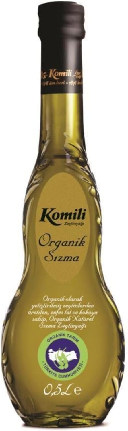 Komili Organik Sızma Cam Şişe 500 ml