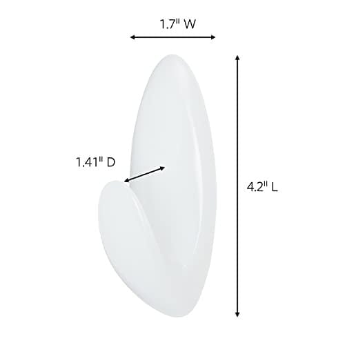 Komut BATH17 3ES b y k el havlusu kanca, Value Pack, 3-kanca, 3-Large izgili su ge irmez, BATH17-3ES
