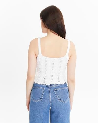 KONTRAST DANTELLİ TRİKO TOP