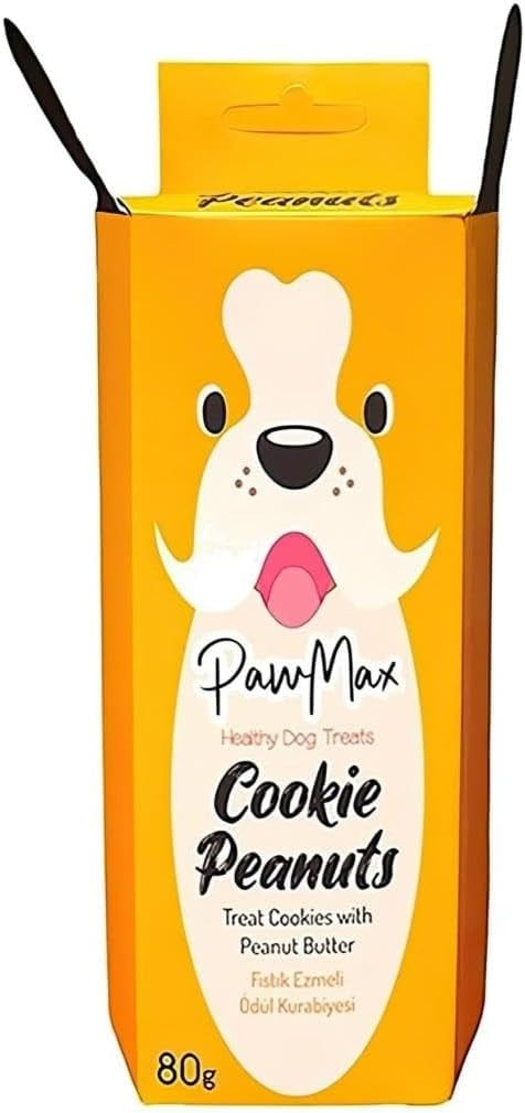 Köpek Ödül Maması Yer Fıstığı Ezmeli, Glukozamin Destekli – Pawmax Doğal Köpek Ödülü 80 g