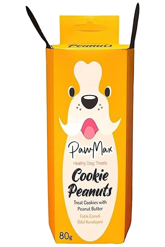 Köpek Ödül Maması Yer Fıstığı Ezmeli, Glukozamin Destekli – Pawmax Doğal Köpek Ödülü 80 g