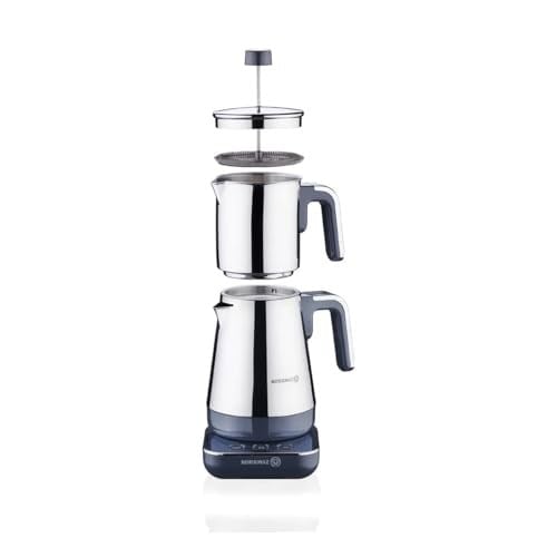 Korkmaz A850-03 Moderna Elekt. Çaydanlık Gri/Krom