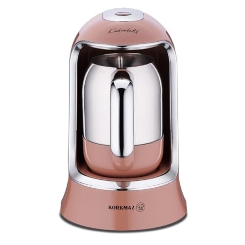 Korkmaz Kahvekolik Otomatik Kahve Makinesi Mocha Krom A860-17