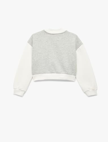 Koton Crop Varsity Jacket - Seçenekler: 6 Yıl, 7 Yıl, 8 Yıl, 9 Yıl, 12 Yıl, 14 Yıl