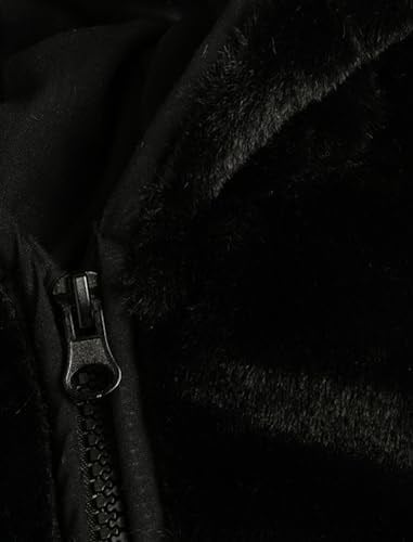 Koton Kapüşonlu Fermuar Detaylı Suni Kürk Detaylı Yelek Yelek Kız bebek