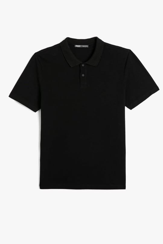 Koton Polo Yaka Kısa Kollu Basic Tişört Tişört Erkek