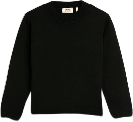 Koton Sweater Knit Basic Long Sleeve Half Stand Up Neck