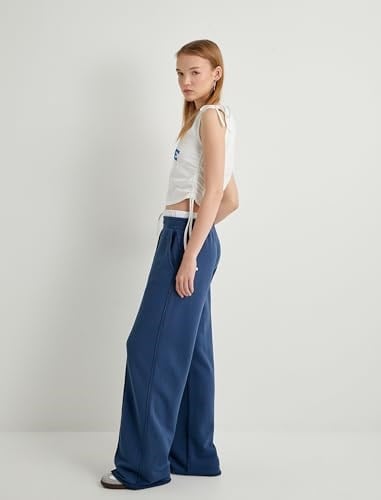 Koton Tek Omuz Üst France Baskılı Fiyonk Detaylı Büzgülü Slim Fit