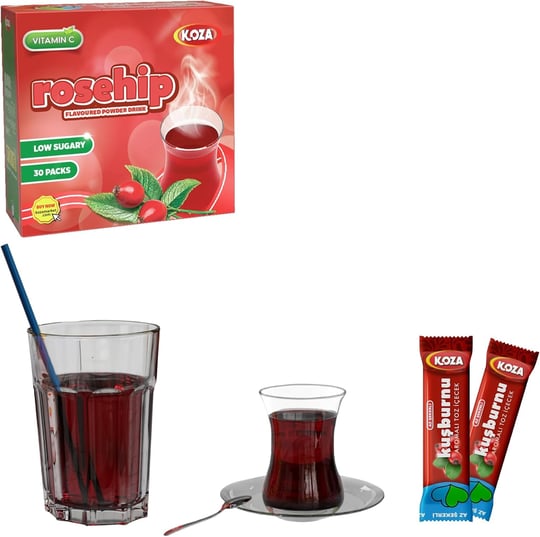 KOZA Az Şek. Tek Içim. Kuşburnu Aro. Içecek Tozu (30 STİCK)