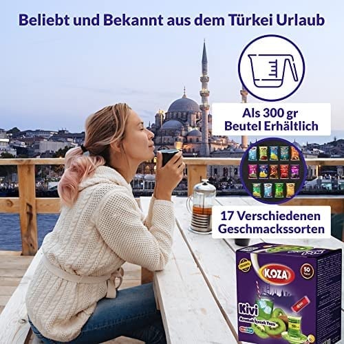 Koza Kivi Aromalı Tek İçimlik İçecek Tozu 50 x 1.5 G