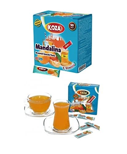 Koza Tek Içimlik Mandalina Aro. Içecek Tozu (50 ADET)