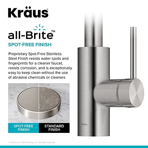 Kraus KPF-2620SFS Oletto Mutfak Bataryası, 40 cm, Noktasız Paslanmaz Çelik