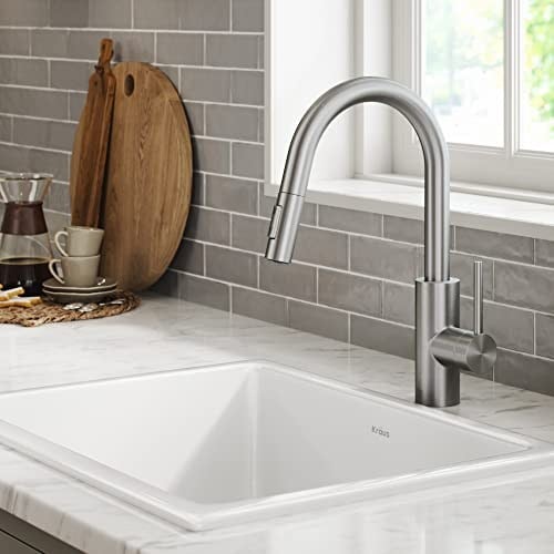 Kraus KPF-2620SFS Oletto Mutfak Bataryası, 40 cm, Noktasız Paslanmaz Çelik