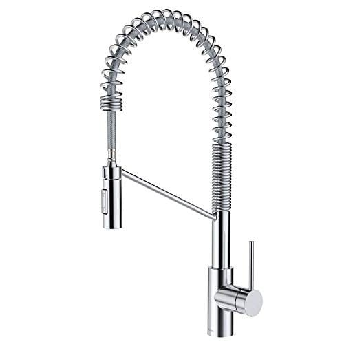 Kraus KPF-2631CH Ticari Mutfak Musluğu, Krom, 10,8 x 55,2 cm