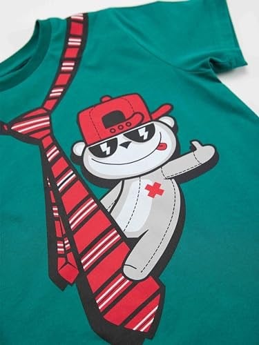 Kravat Koala Erkek Çocuk T-shirt Şort Takım