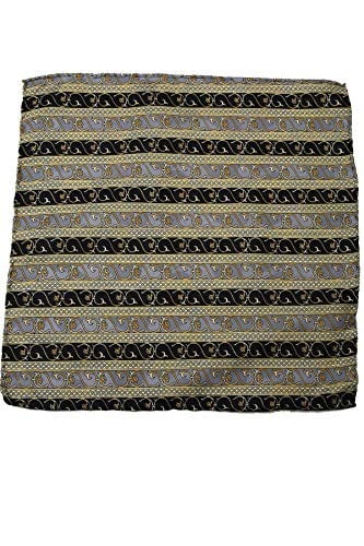 Kravatkolik Çok Renkli Motif Baskılı İpek Mendil SPS388